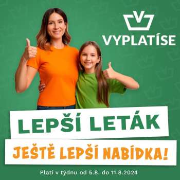 Leták Vyplatíse - 5.8.2024 - 11.8.2024.