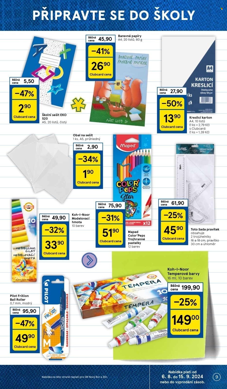Leták TESCO supermarket - 7.8.2024 - 13.8.2024. Strana 9