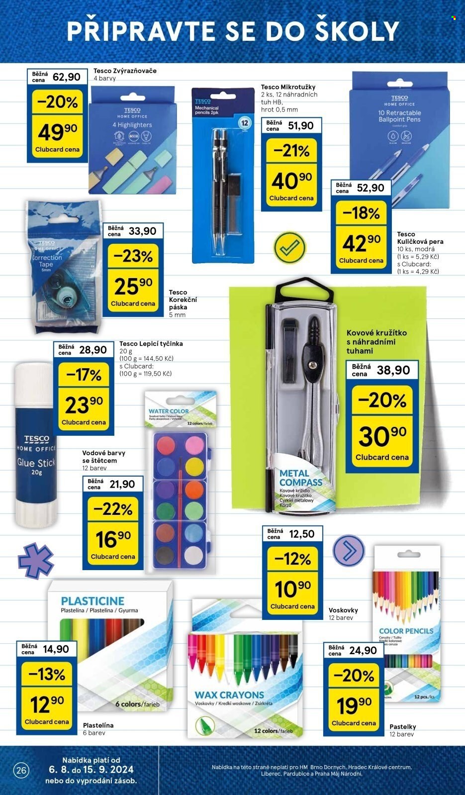 Leták TESCO - 7.8.2024 - 13.8.2024. Strana 26