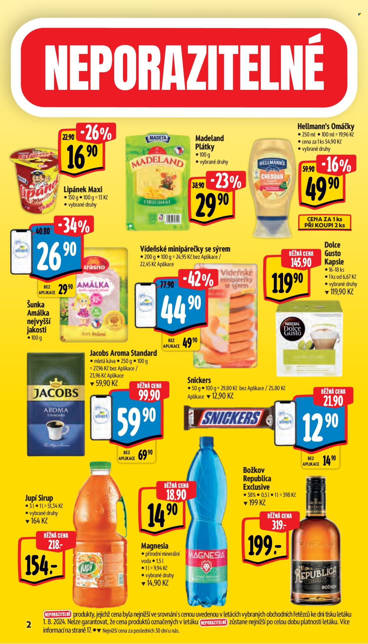 Leták Albert Supermarket - 7.8.2024 - 13.8.2024. Strana 6