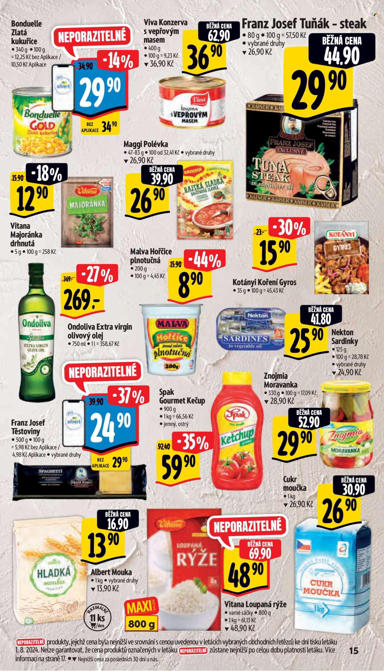 Leták Albert Supermarket - 7.8.2024 - 13.8.2024. Strana 23