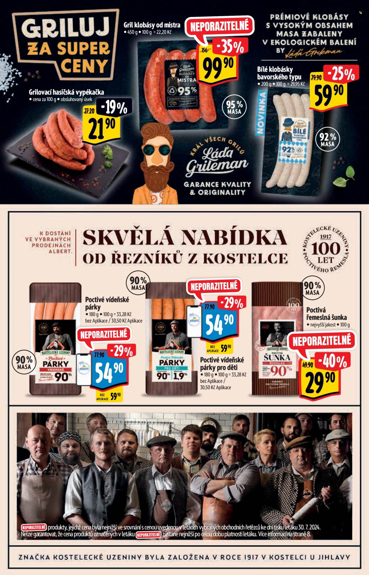 Leták Albert Supermarket - 7.8.2024 - 20.8.2024. Strana 2