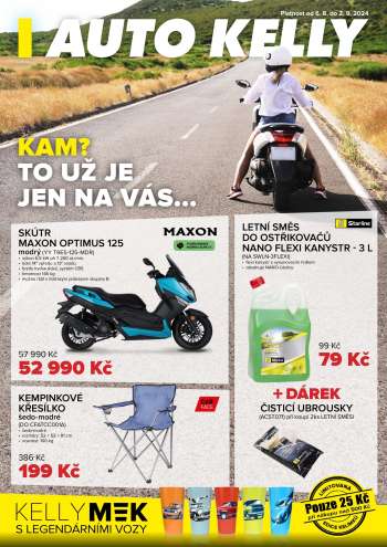 Leták AUTO KELLY - 6.8.2024 - 2.9.2024.