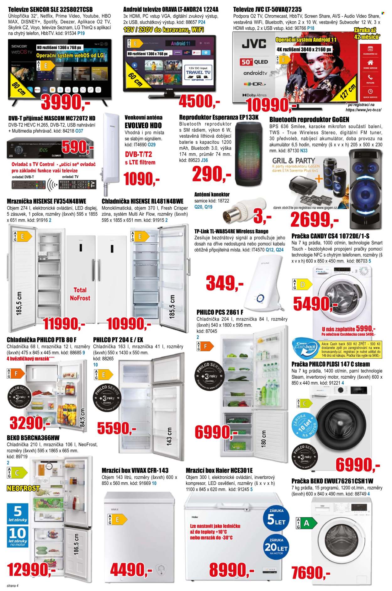 Leták EVA supermarket - 7.8.2024 - 19.8.2024. Strana 4
