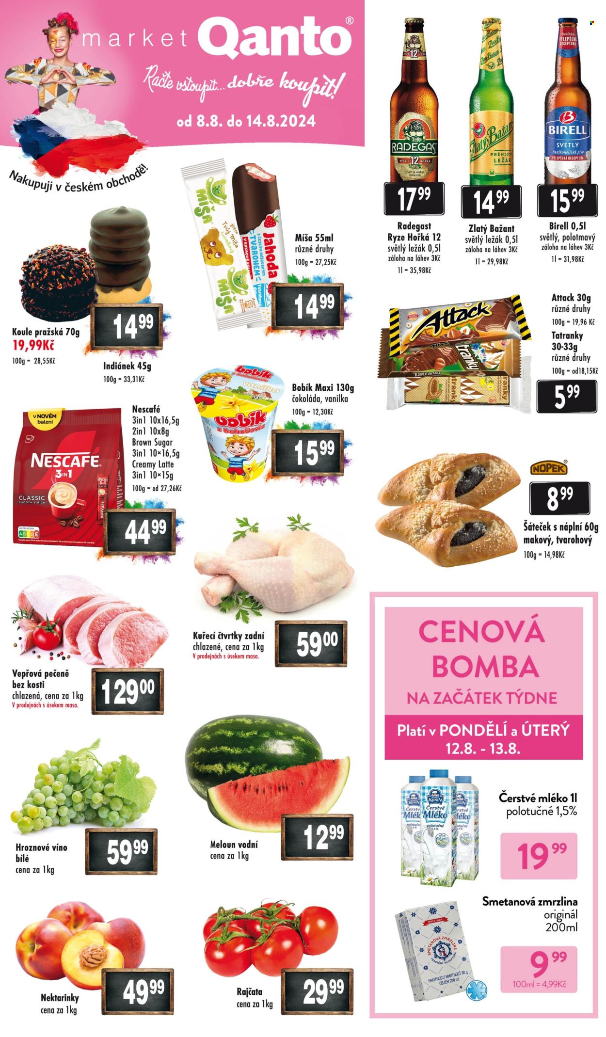 Leták Qanto market - 8.8.2024 - 14.8.2024. Strana 1