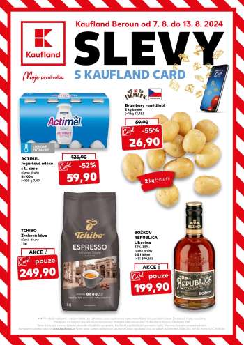 Leták Kaufland - 7.8.2024 - 13.8.2024.
