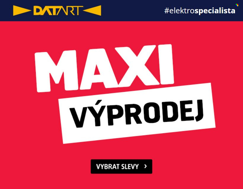 Leták DATART - 7.8.2024 - 9.8.2024. Strana 1