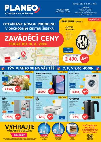 Leták PLANEO Elektro - 7.8.2024 - 18.8.2024.