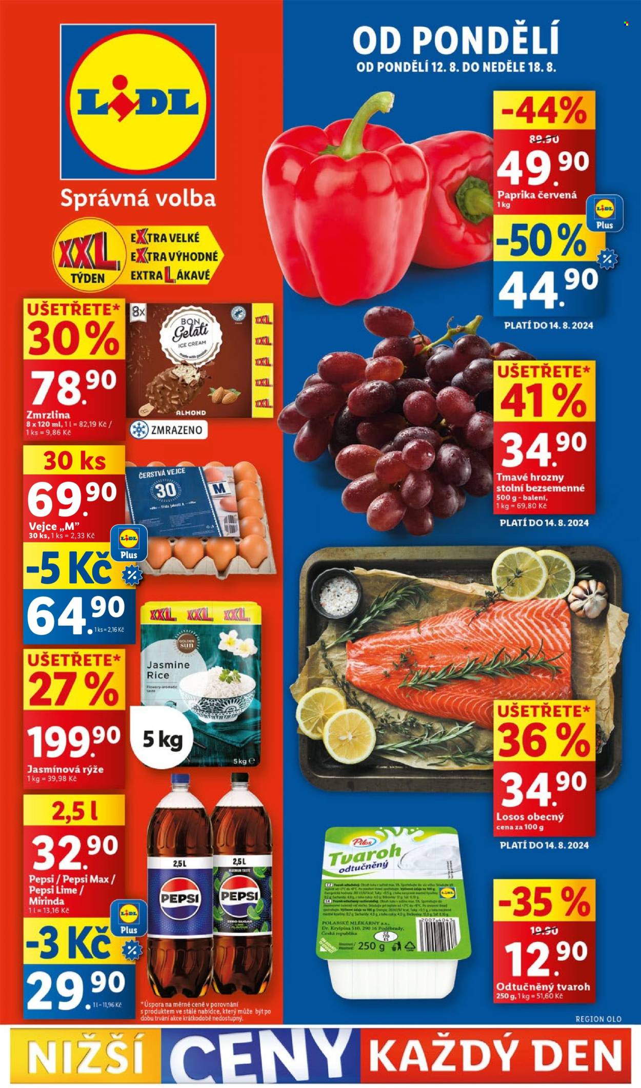 Leták Lidl - 12.8.2024 - 18.8.2024. Strana 1