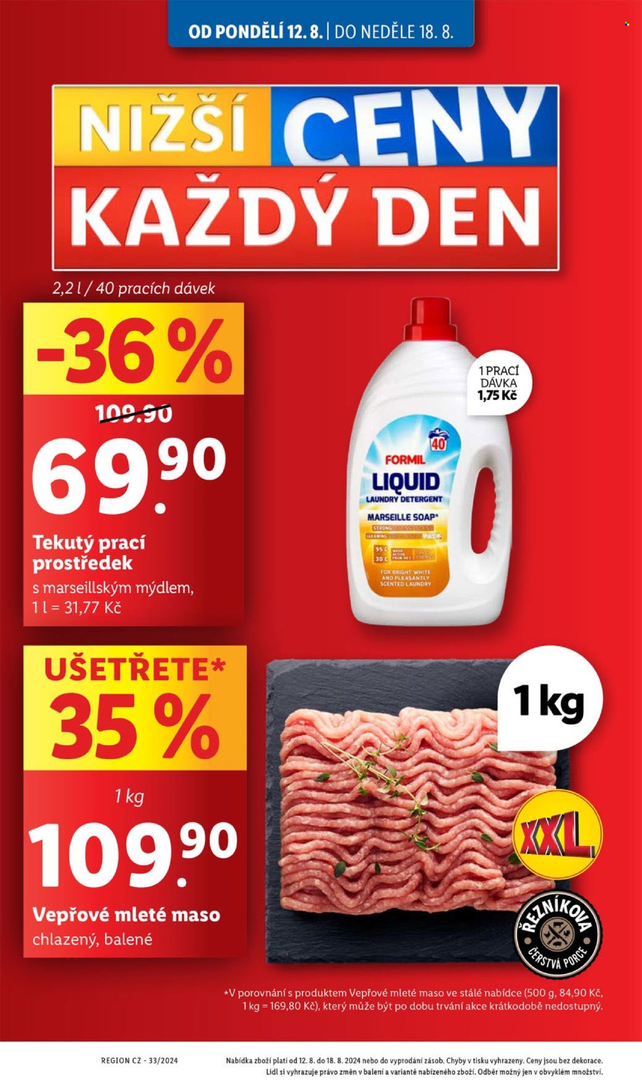 Leták Lidl - 12.8.2024 - 18.8.2024. Strana 4