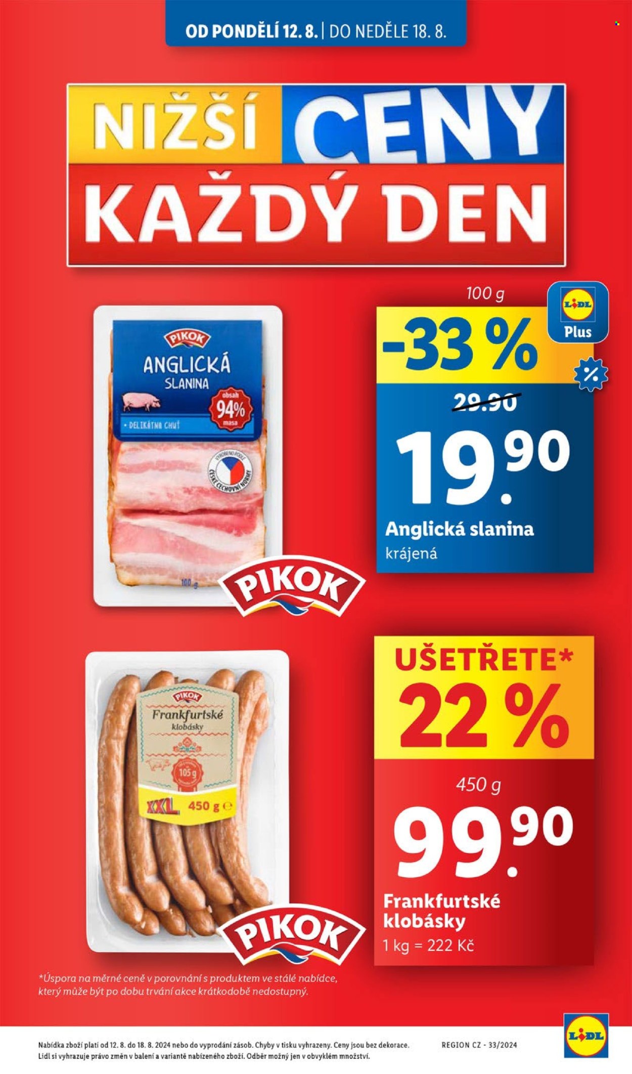Leták Lidl - 12.8.2024 - 18.8.2024. Strana 5