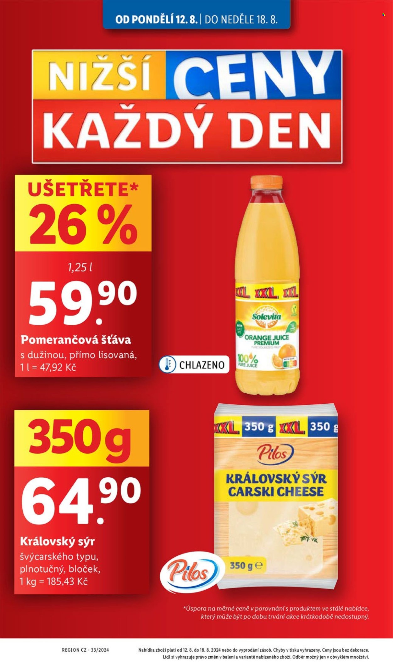 Leták Lidl - 12.8.2024 - 18.8.2024. Strana 6
