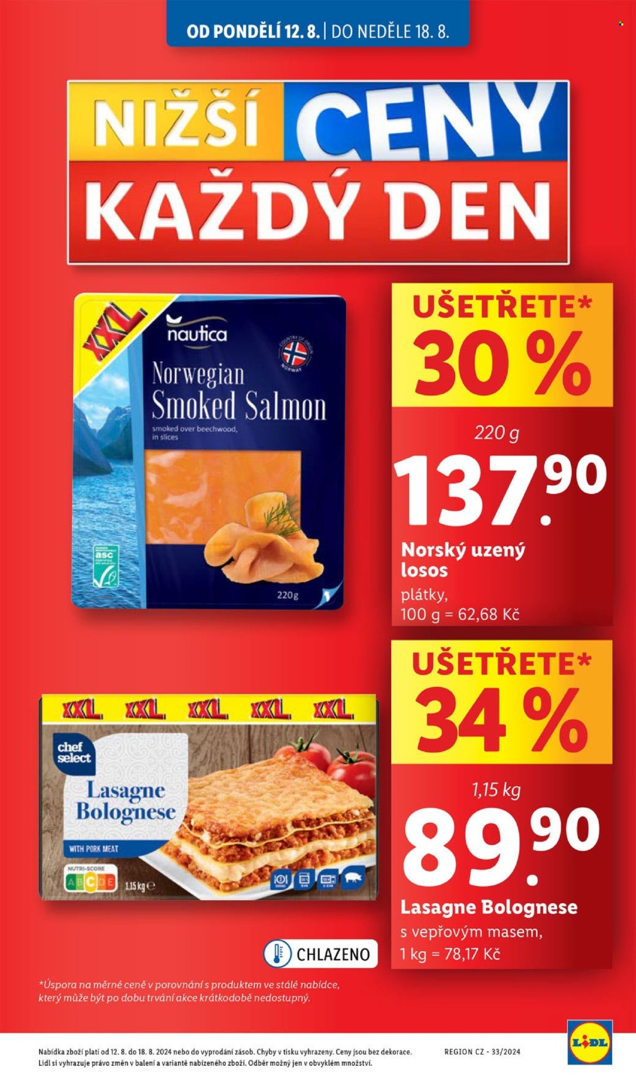 Leták Lidl - 12.8.2024 - 18.8.2024. Strana 7