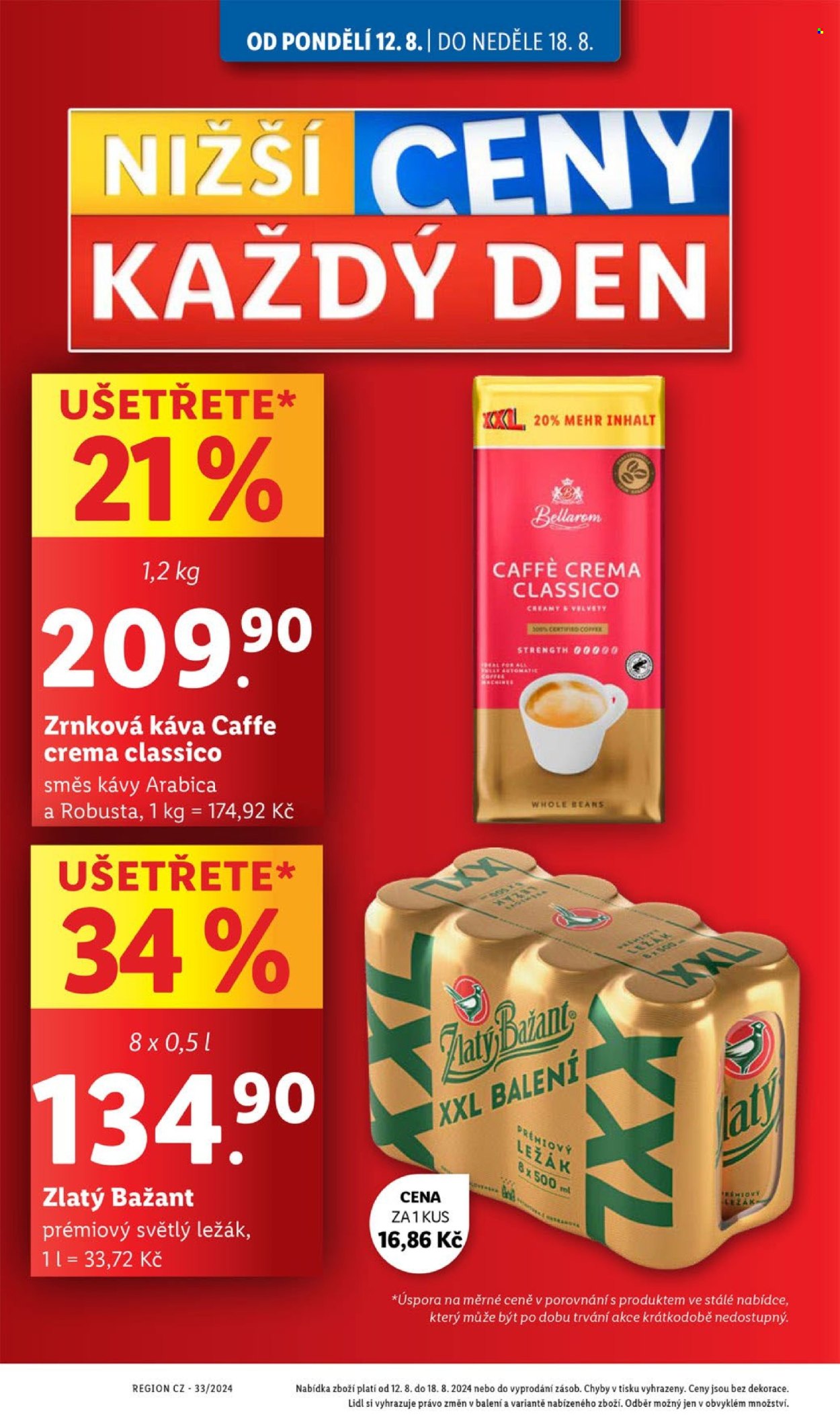 Leták Lidl - 12.8.2024 - 18.8.2024. Strana 8