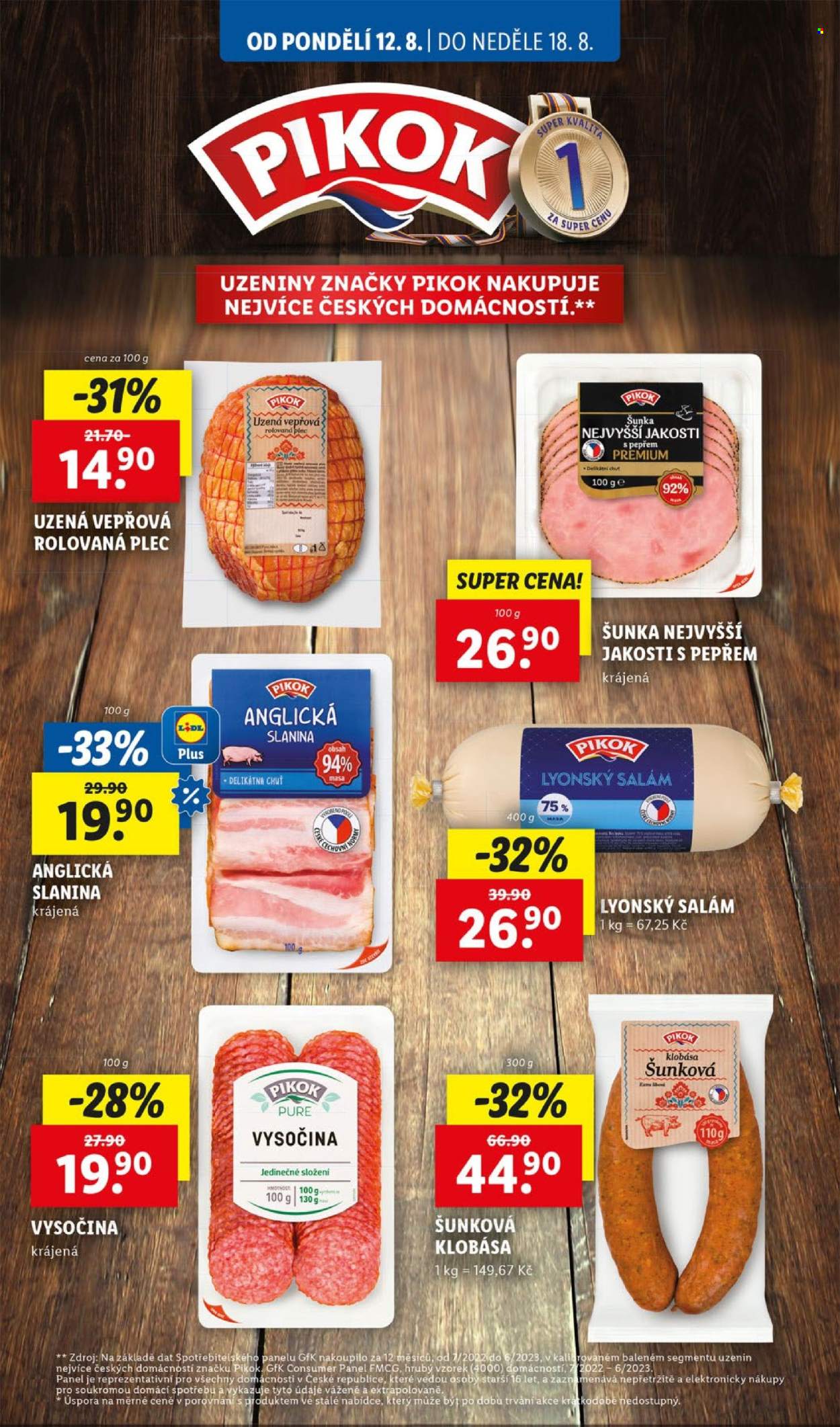 Leták Lidl - 12.8.2024 - 18.8.2024. Strana 16