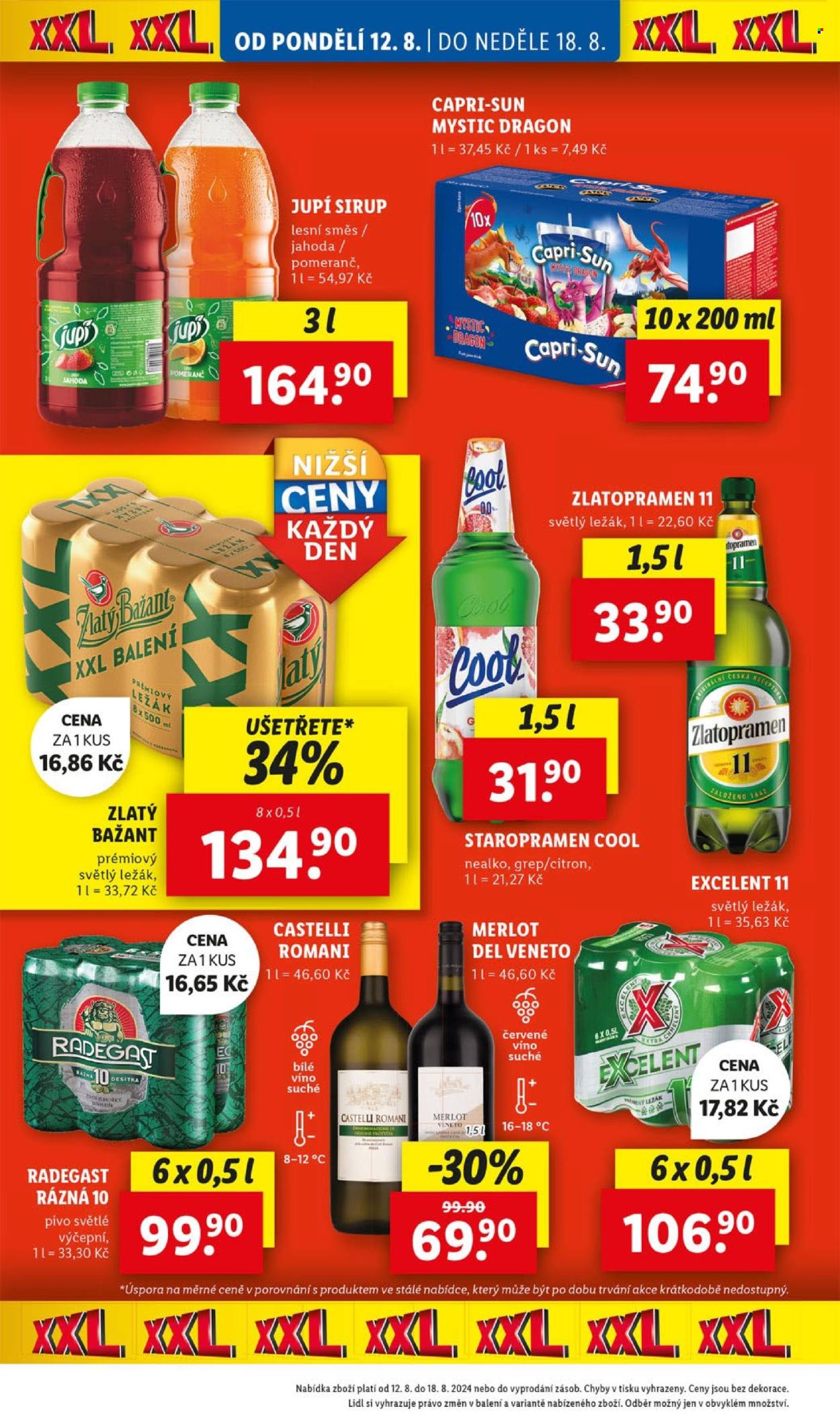 Leták Lidl - 12.8.2024 - 18.8.2024. Strana 24