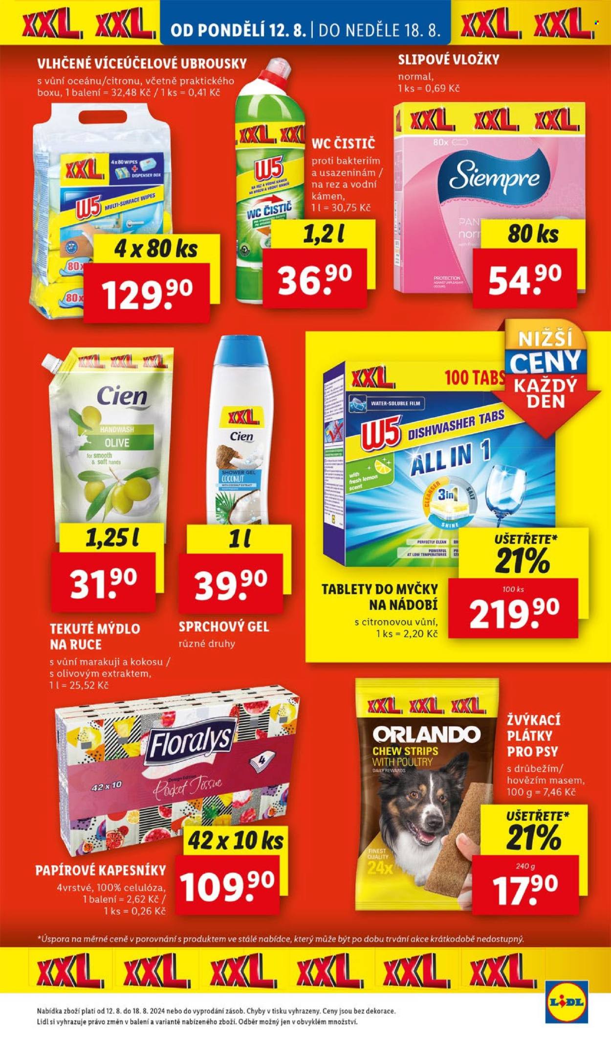 Leták Lidl - 12.8.2024 - 18.8.2024. Strana 25