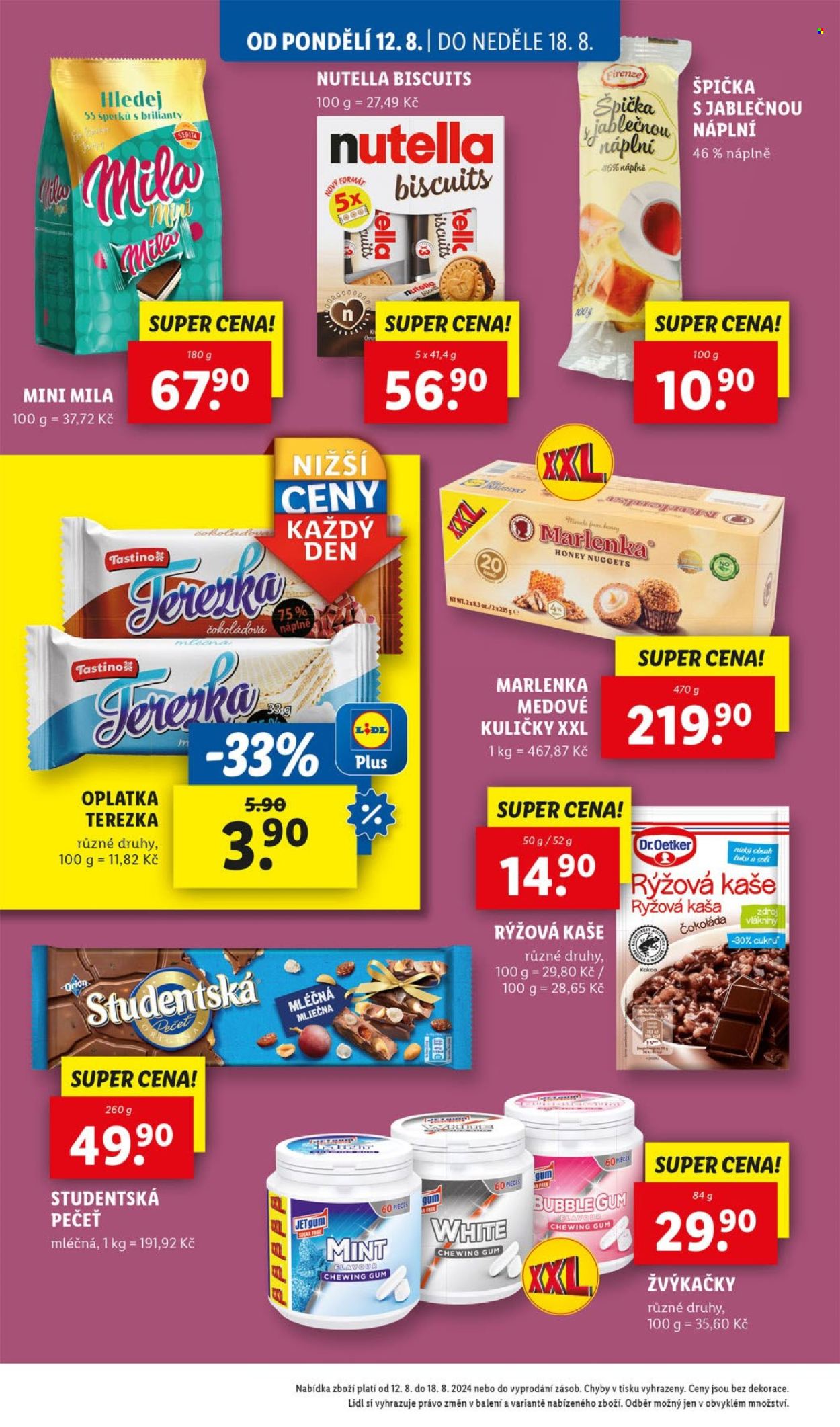Leták Lidl - 12.8.2024 - 18.8.2024. Strana 26