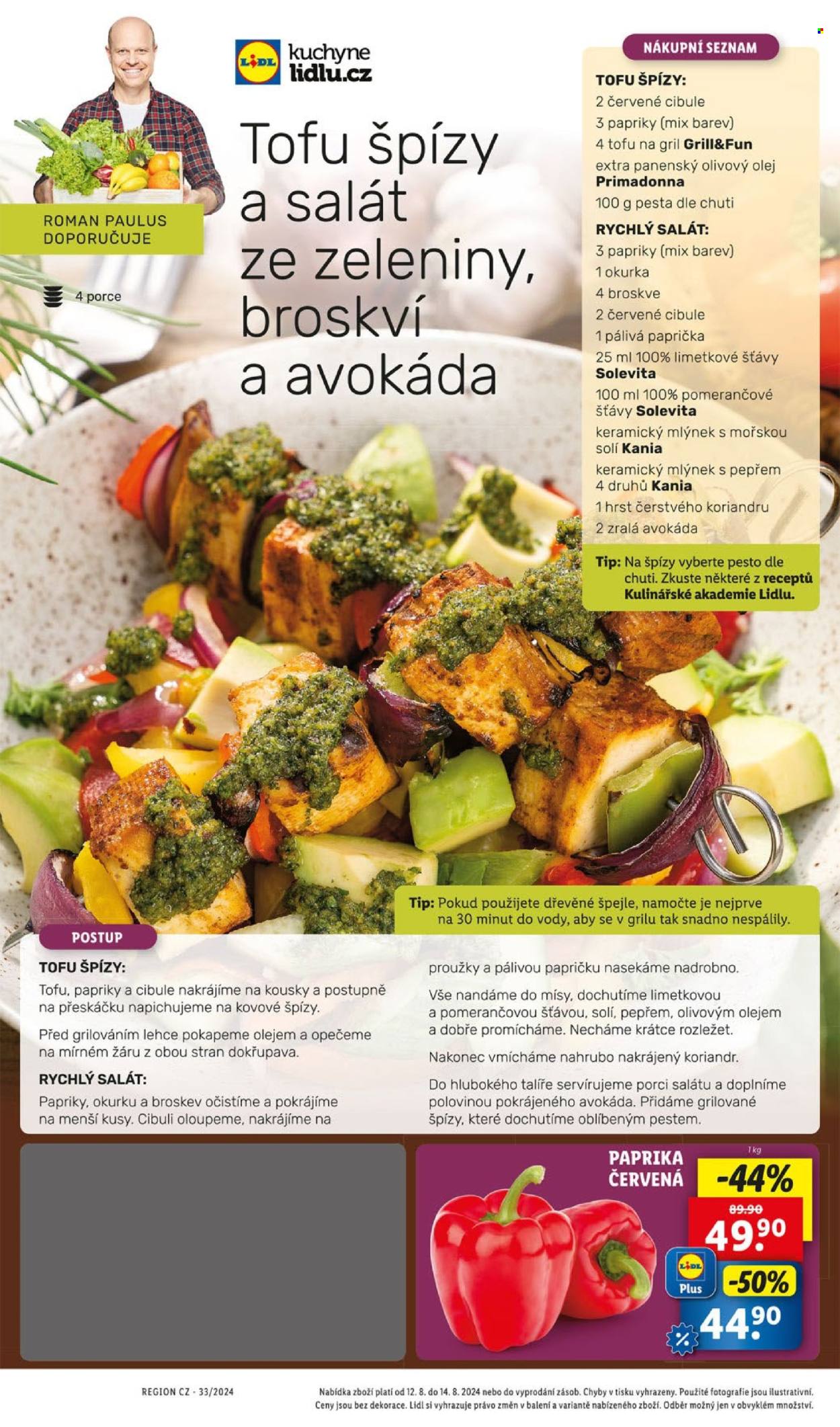 Leták Lidl - 12.8.2024 - 18.8.2024. Strana 33