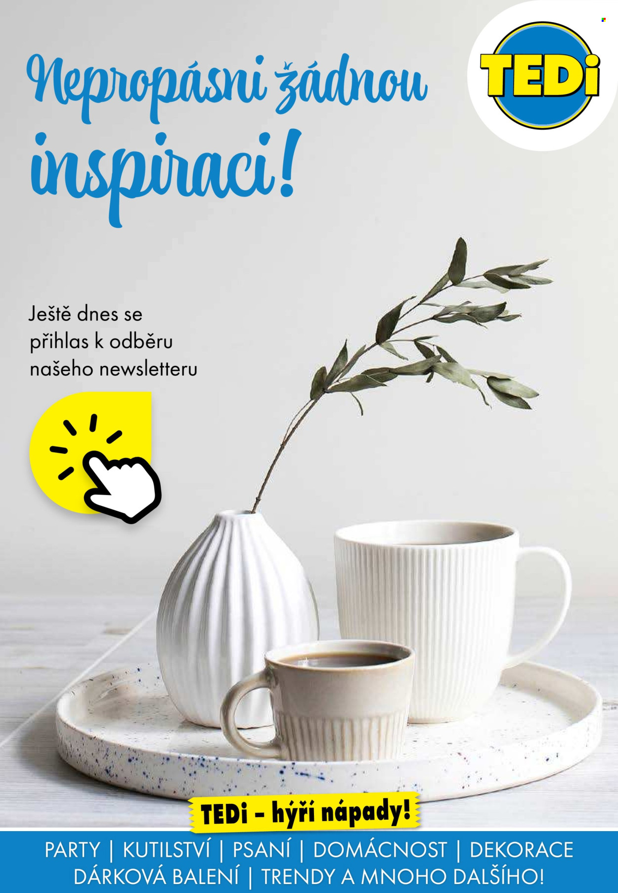 Leták TEDi. Strana 13