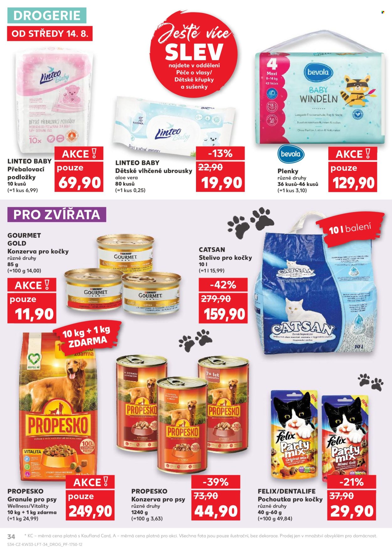 Leták Kaufland - 14.8.2024 - 18.8.2024. Strana 34