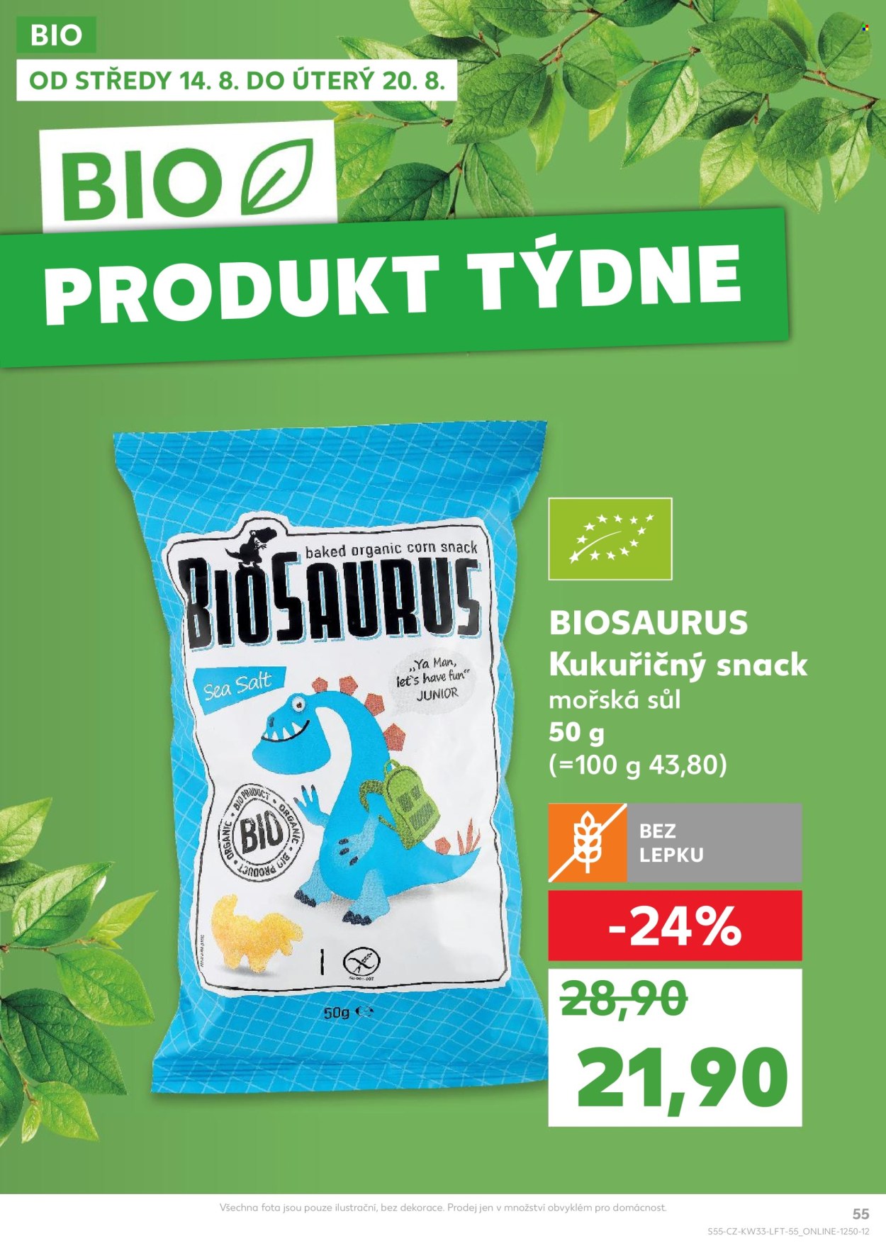 Leták Kaufland - 14.8.2024 - 18.8.2024. Strana 55