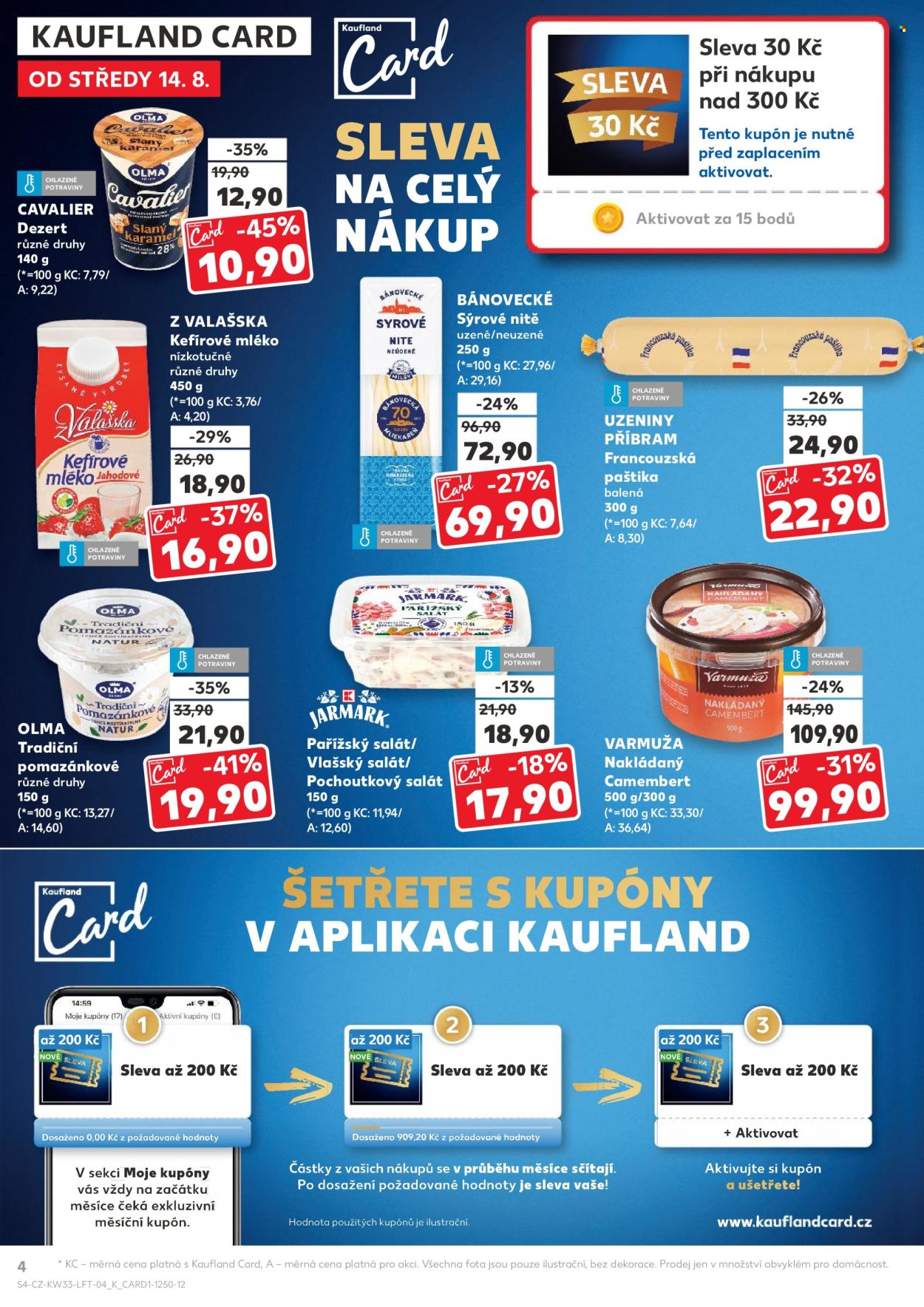 Leták Kaufland - 14.8.2024 - 20.8.2024. Strana 4
