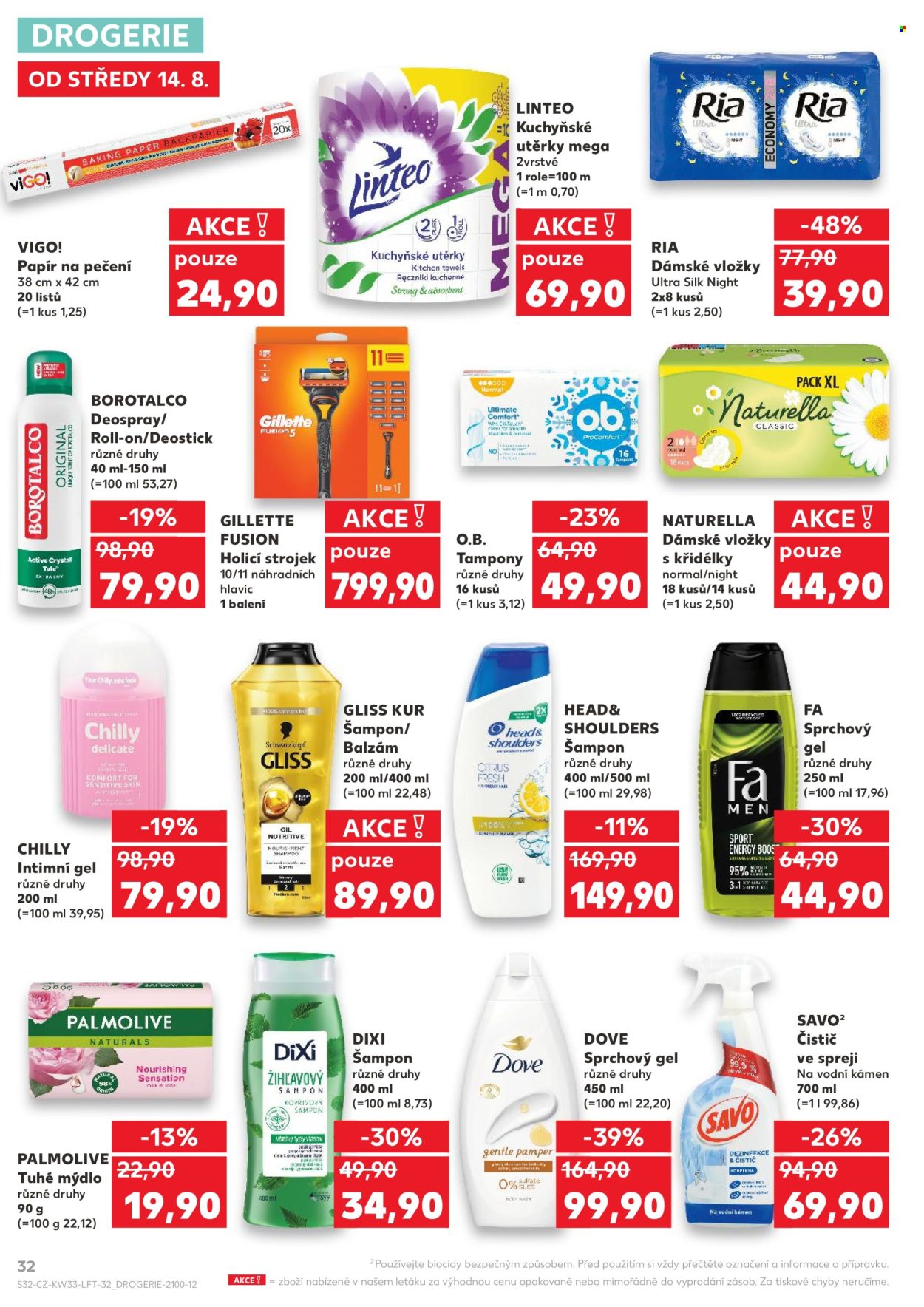 Leták Kaufland - 14.8.2024 - 20.8.2024. Strana 32