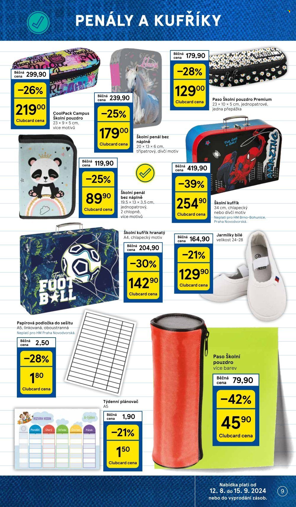 Leták TESCO hypermarket - 12.8.2024 - 20.8.2024. Strana 9