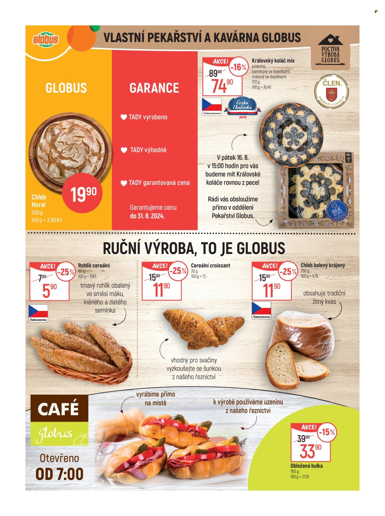 Leták Globus - 14.8.2024 - 20.8.2024. Strana 12