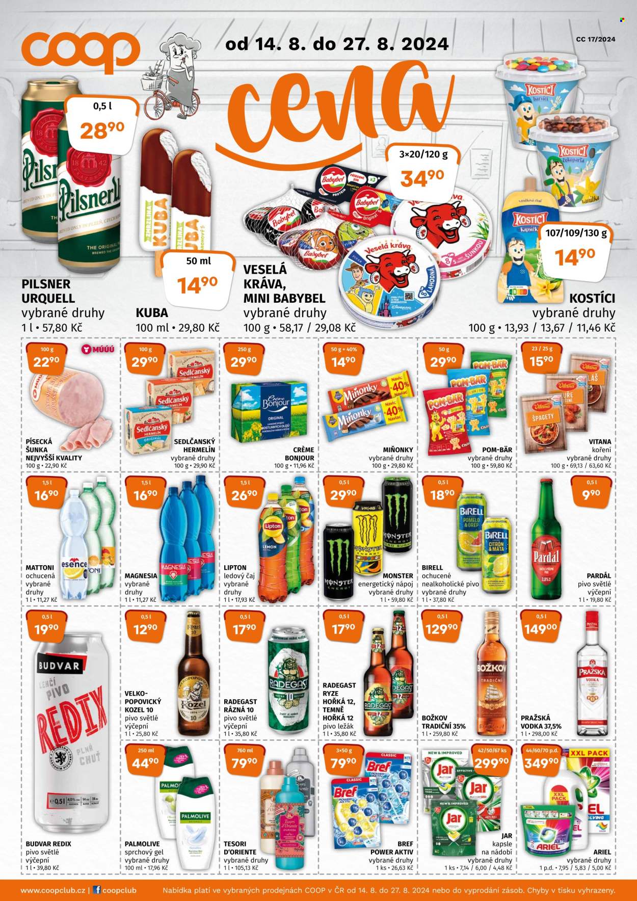 Leták TREFA coop - 14.8.2024 - 27.8.2024. Strana 1