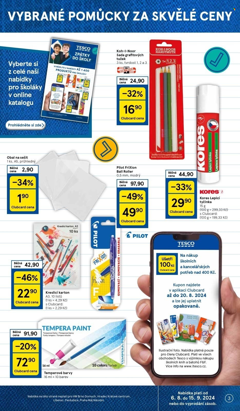Leták TESCO - 14.8.2024 - 20.8.2024. Strana 3