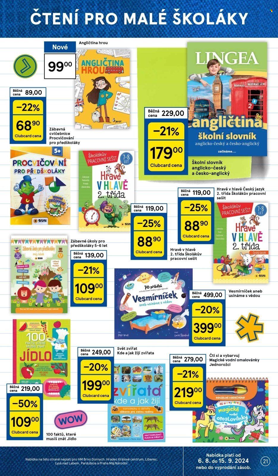 Leták TESCO - 14.8.2024 - 20.8.2024. Strana 21