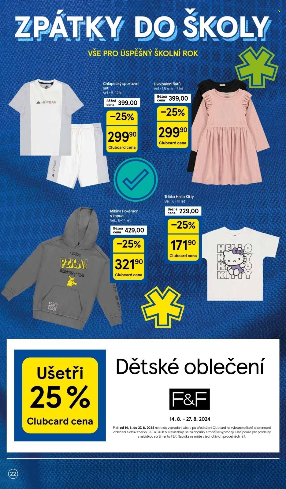 Leták TESCO - 14.8.2024 - 20.8.2024. Strana 22