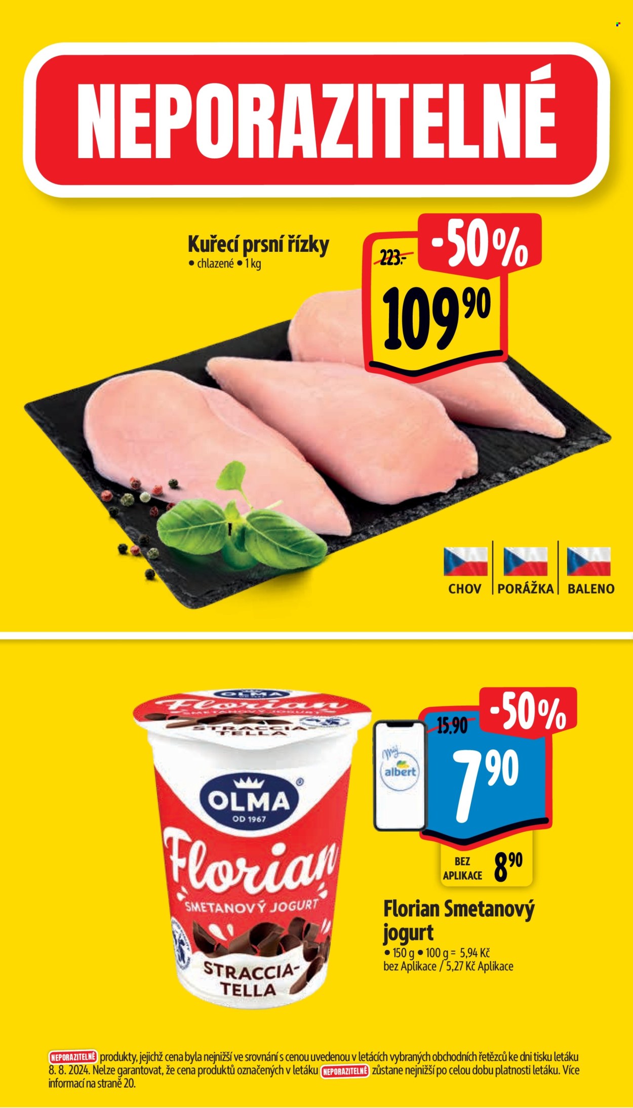 Leták Albert Supermarket - 14.8.2024 - 20.8.2024. Strana 2