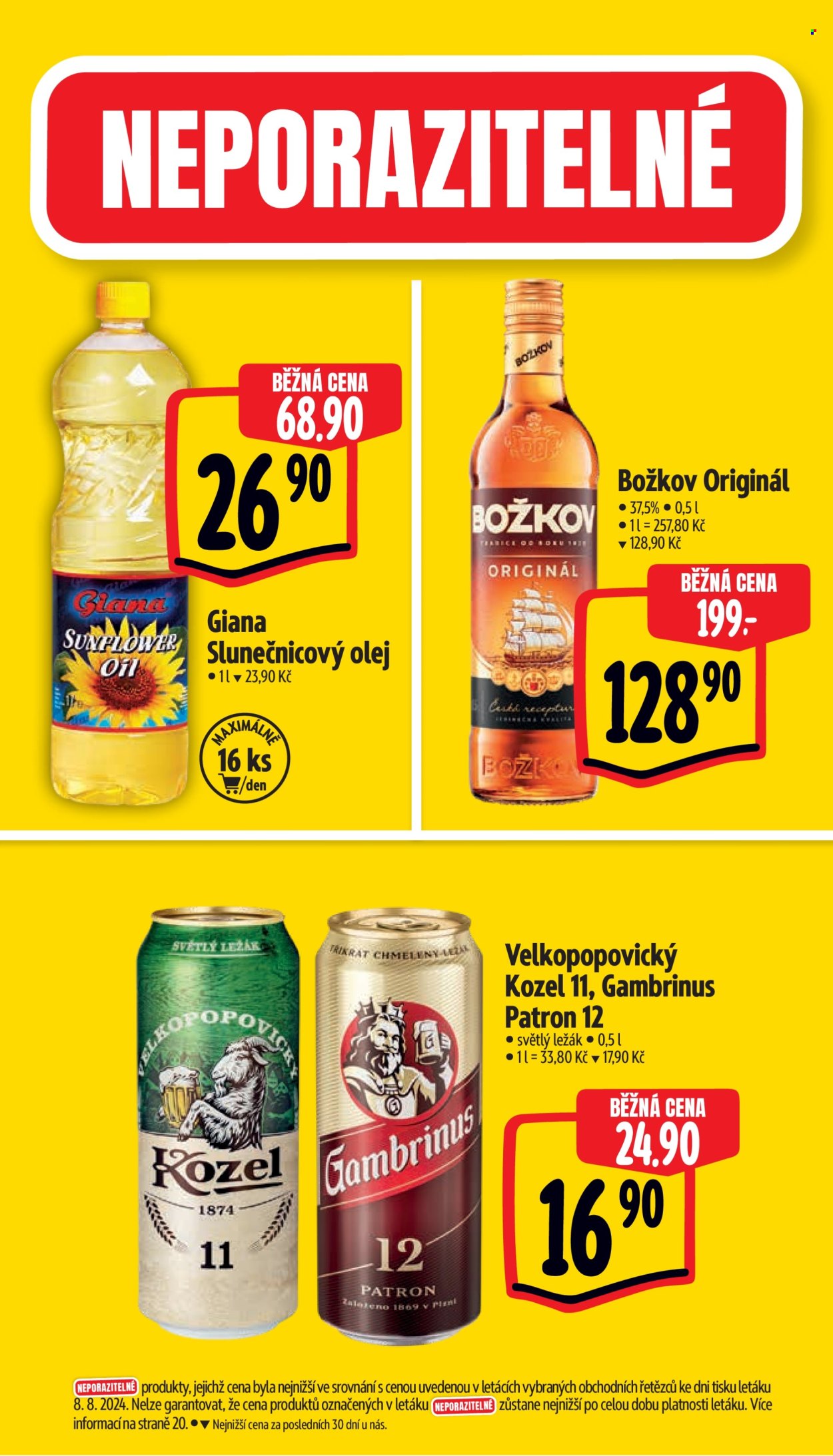 Leták Albert Supermarket - 14.8.2024 - 20.8.2024. Strana 5