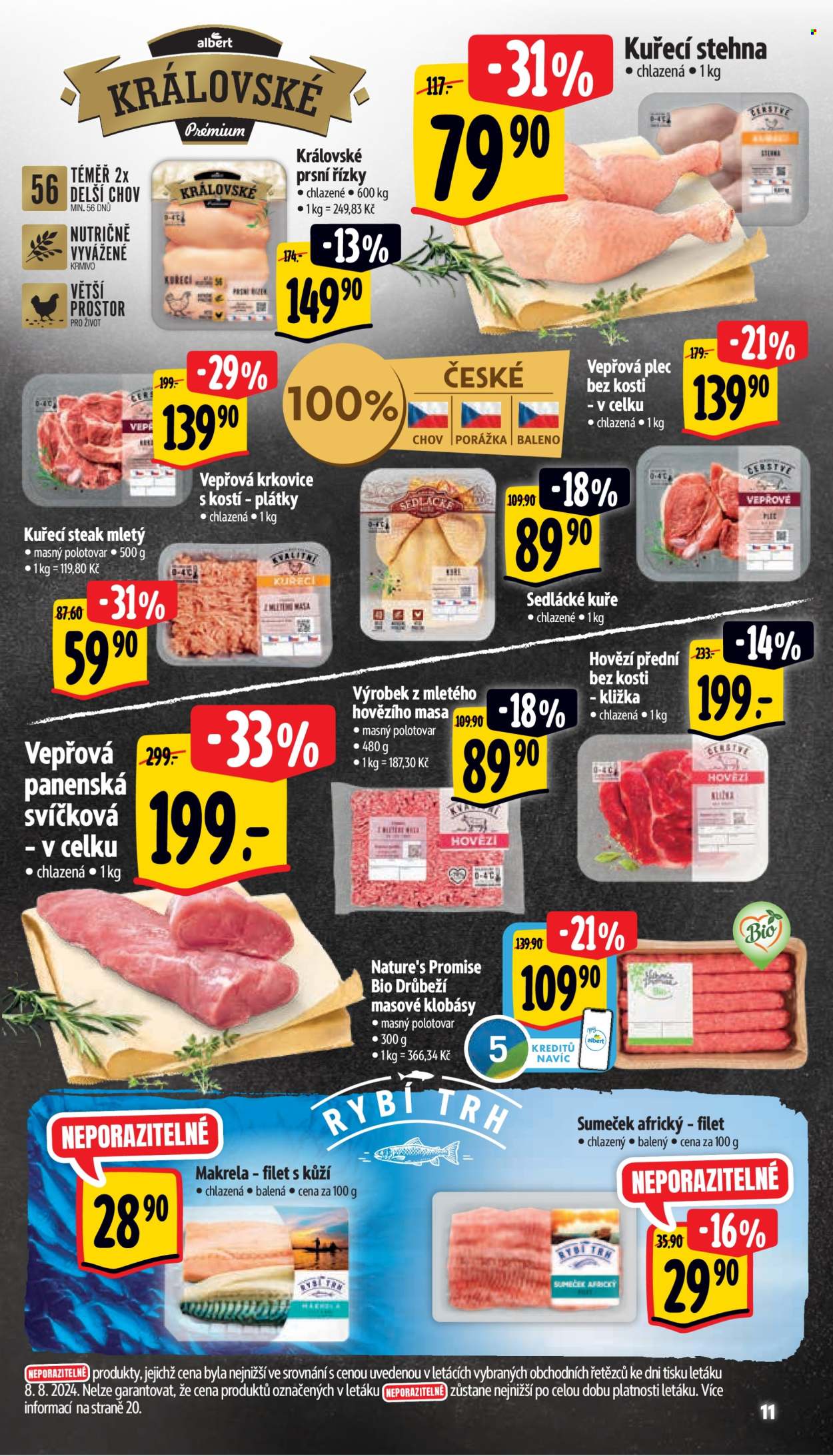 Leták Albert Supermarket - 14.8.2024 - 20.8.2024. Strana 18