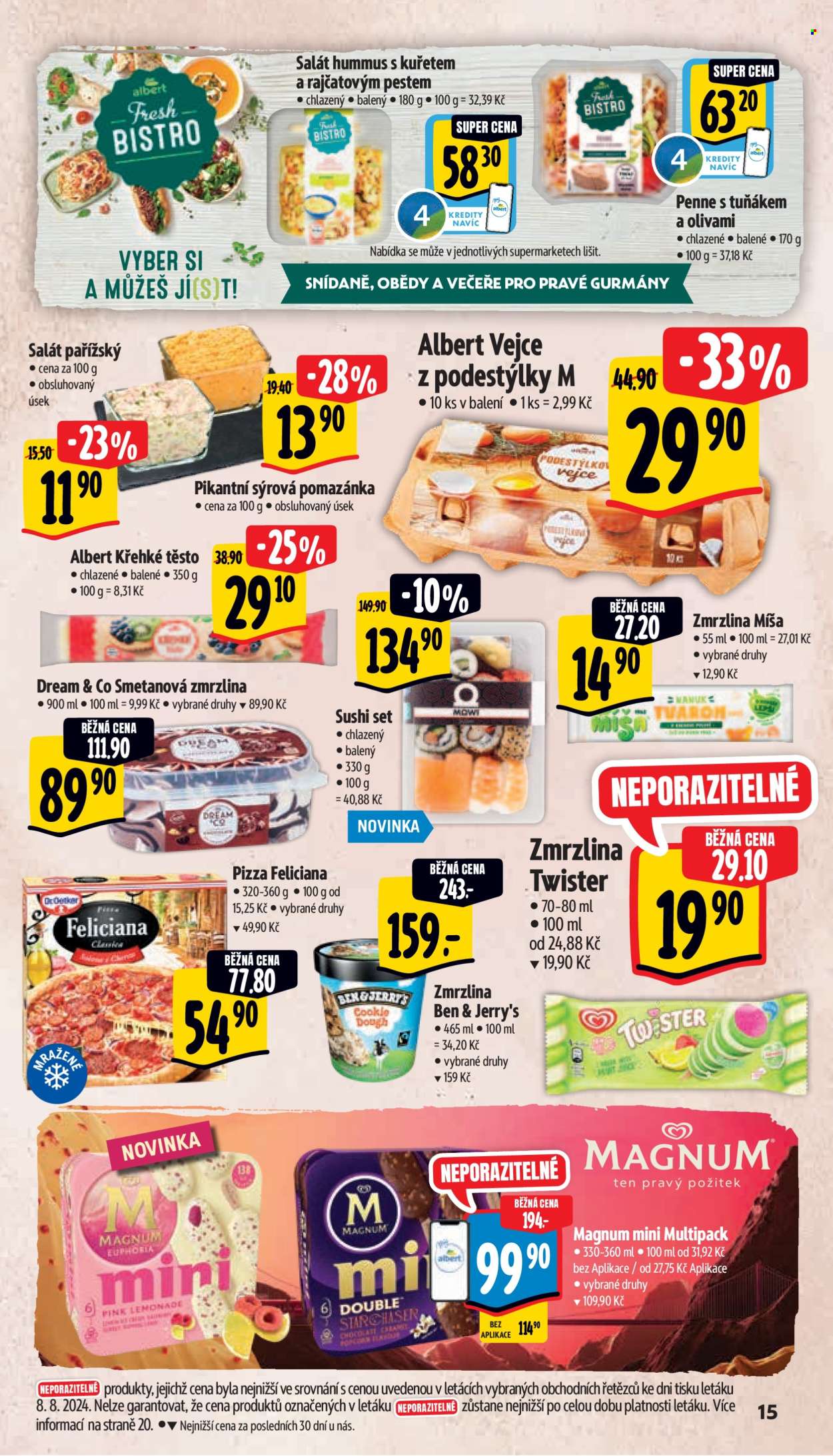 Leták Albert Supermarket - 14.8.2024 - 20.8.2024. Strana 24