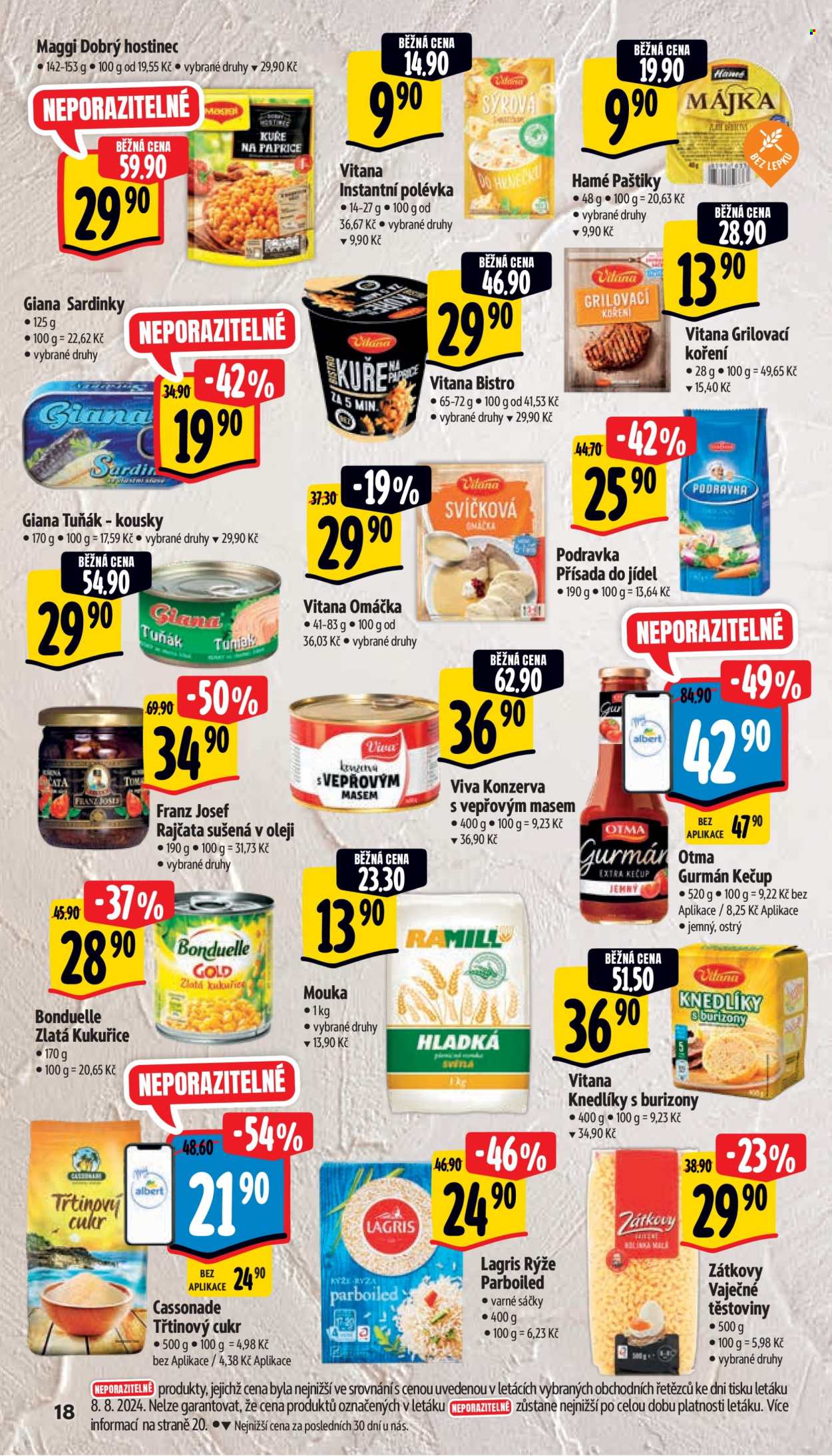 Leták Albert Supermarket - 14.8.2024 - 20.8.2024. Strana 27
