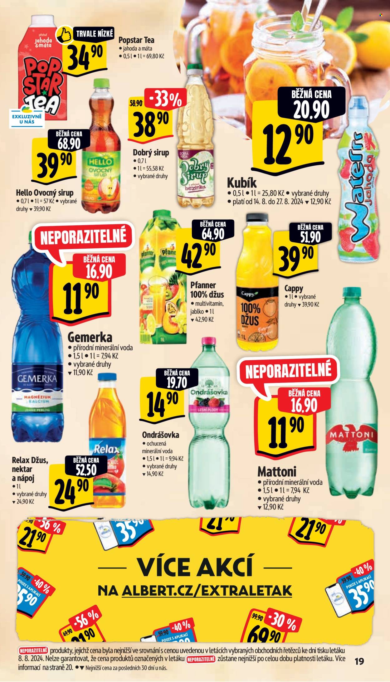 Leták Albert Supermarket - 14.8.2024 - 20.8.2024. Strana 28