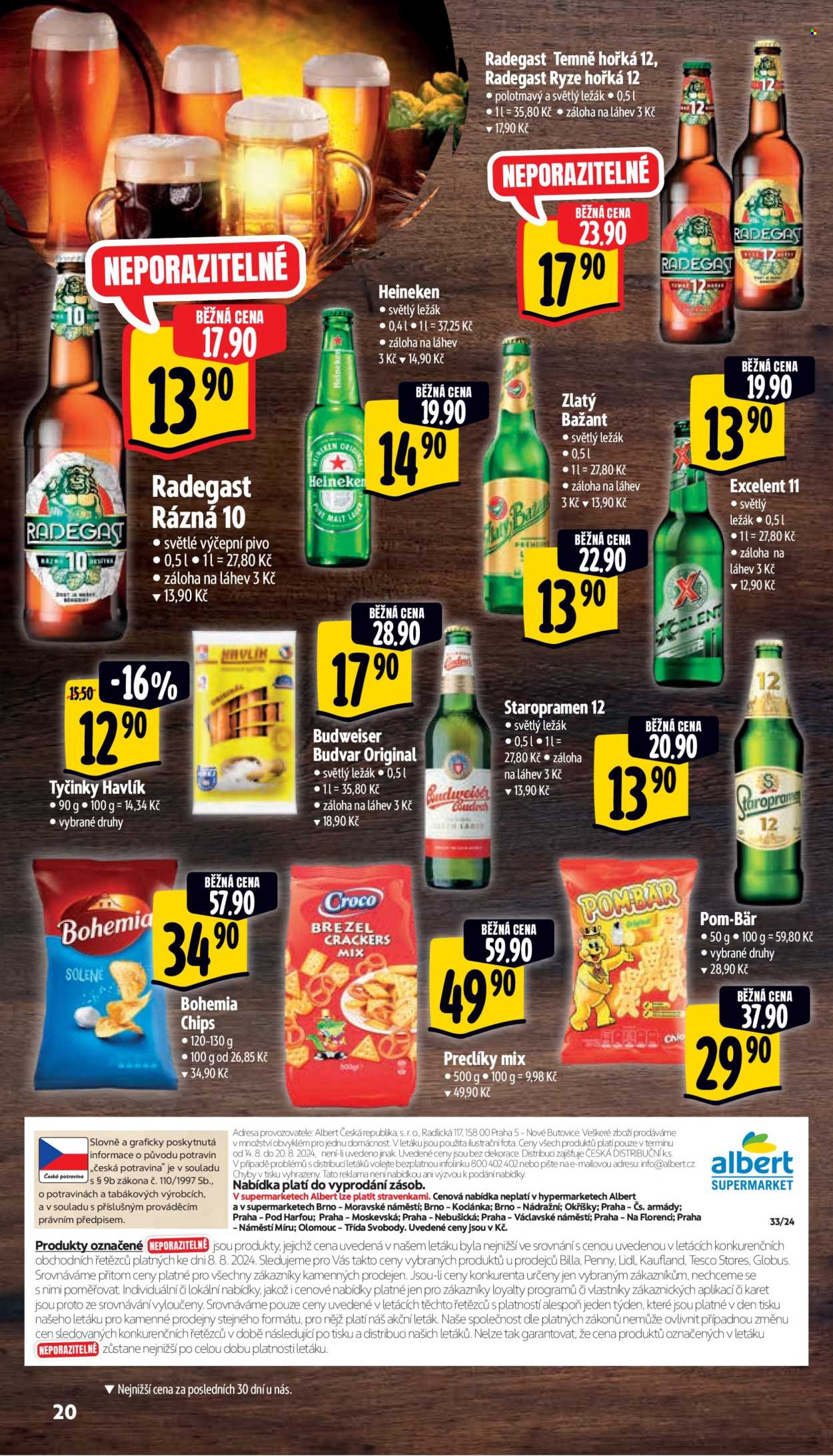 Leták Albert Supermarket - 14.8.2024 - 20.8.2024. Strana 29