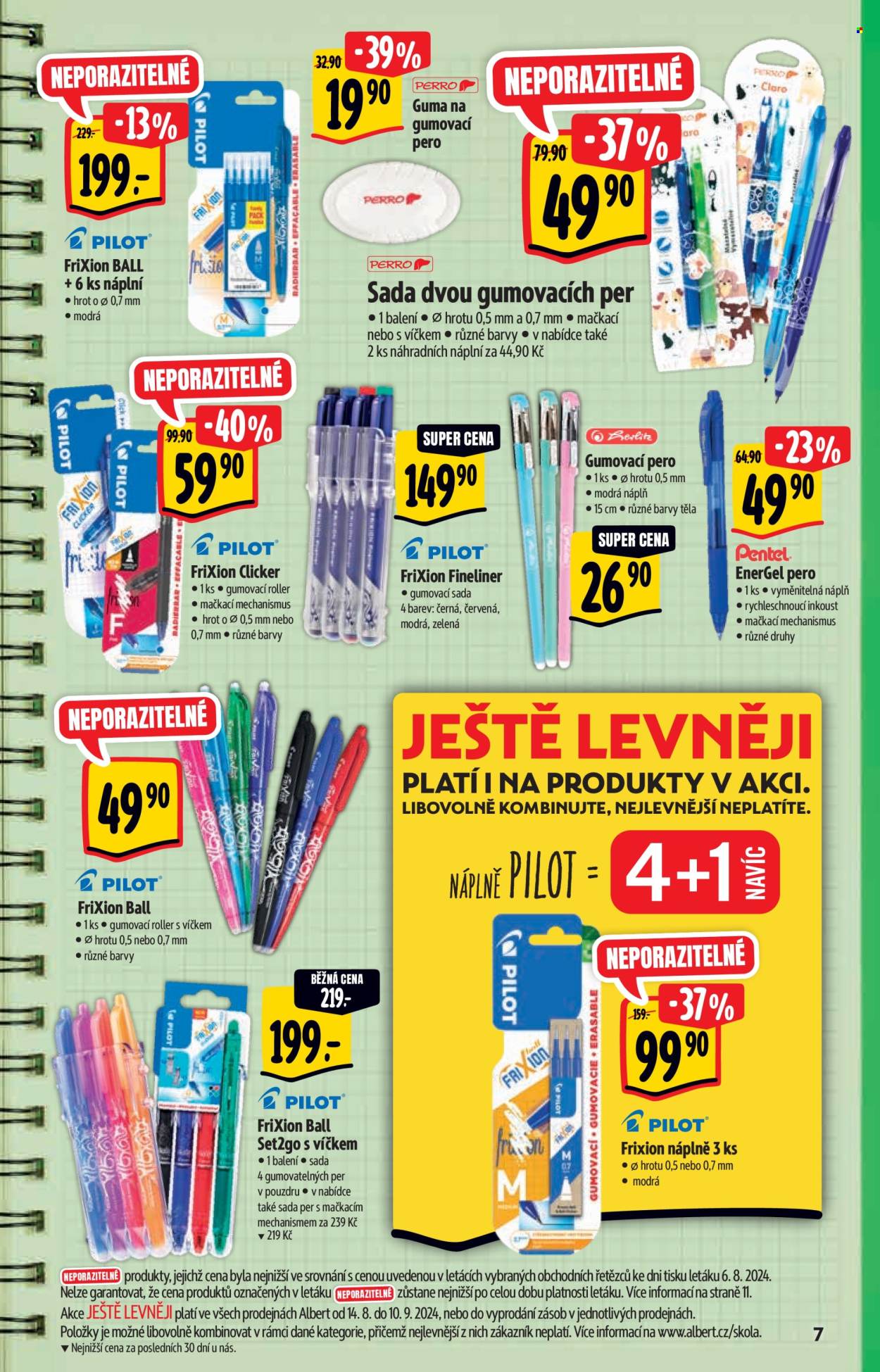 Leták Albert Hypermarket - 14.8.2024 - 10.9.2024. Strana 7