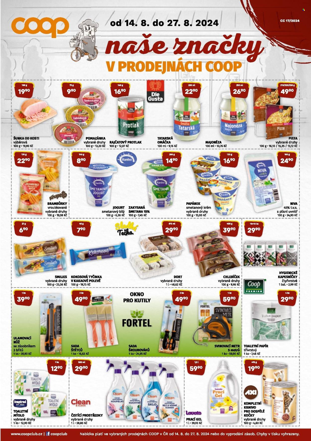 Leták coop JEDNOTA - 14.8.2024 - 27.8.2024. Strana 5