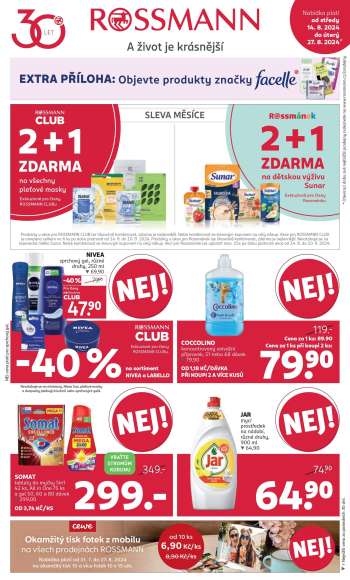 Leták ROSSMANN - 14.8.2024 - 27.8.2024.