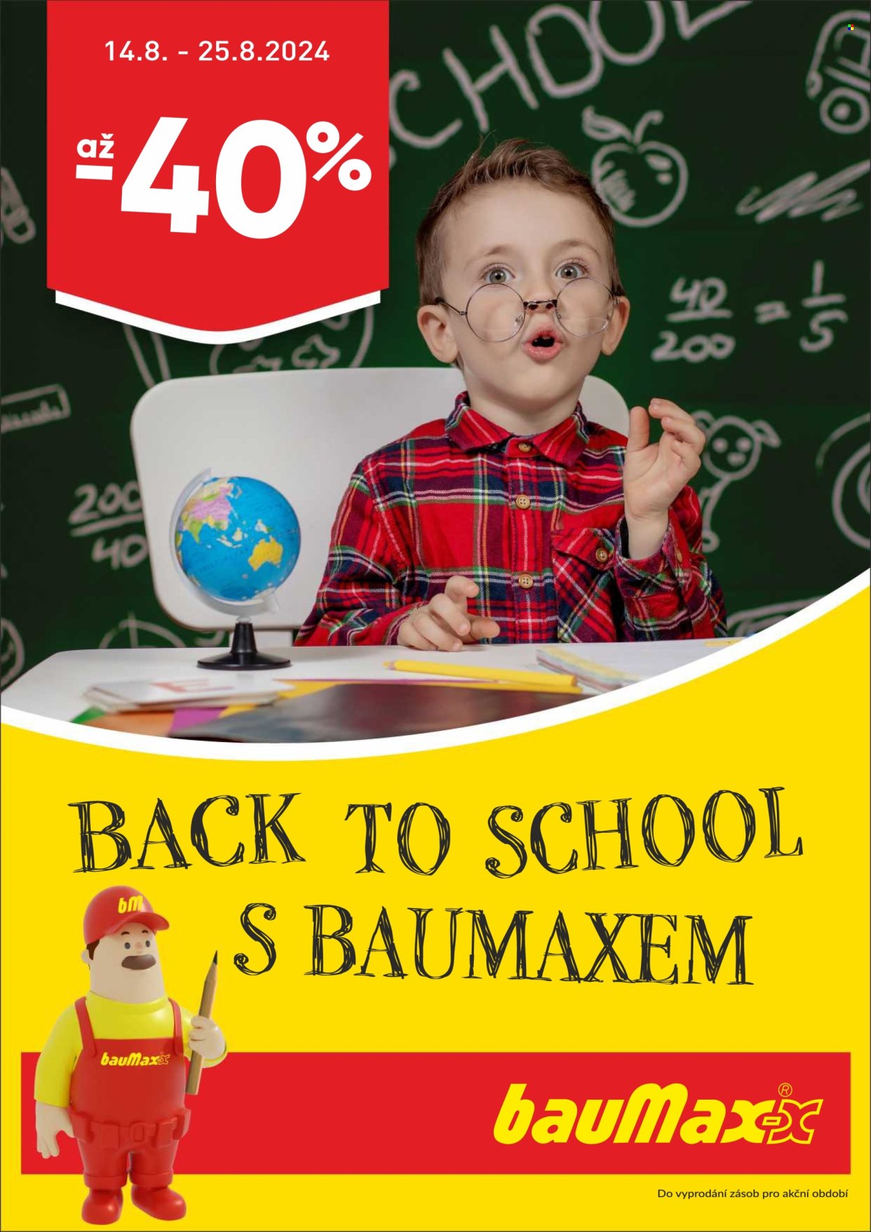 Leták Baumax - 14.8.2024 - 25.8.2024. Strana 1