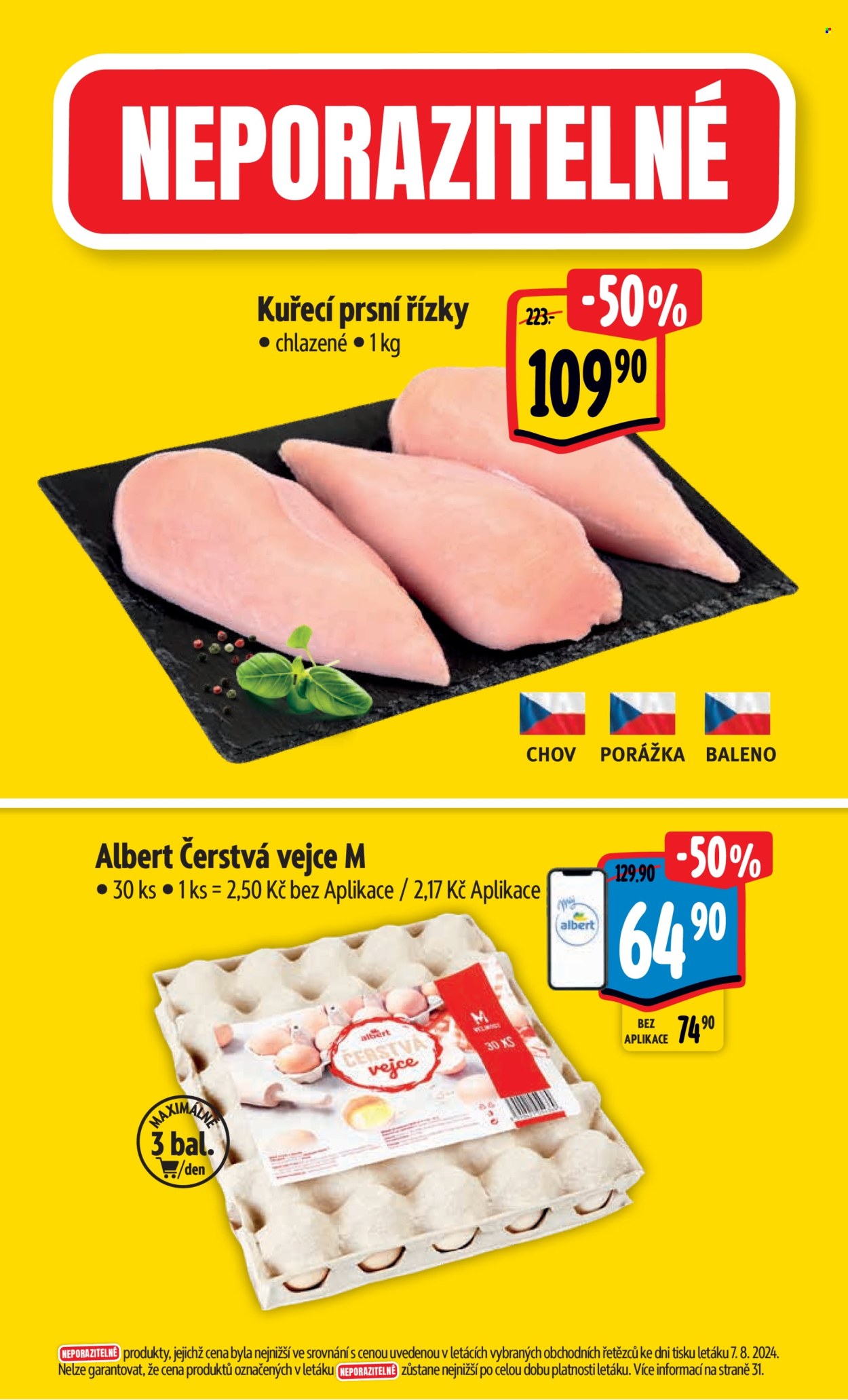 Leták Albert Hypermarket - 14.8.2024 - 20.8.2024. Strana 2