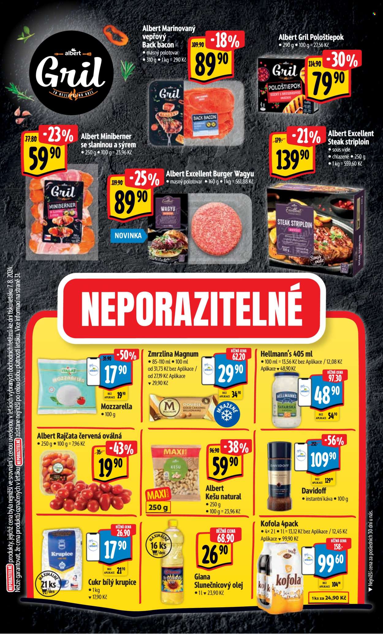 Leták Albert Hypermarket - 14.8.2024 - 20.8.2024. Strana 8