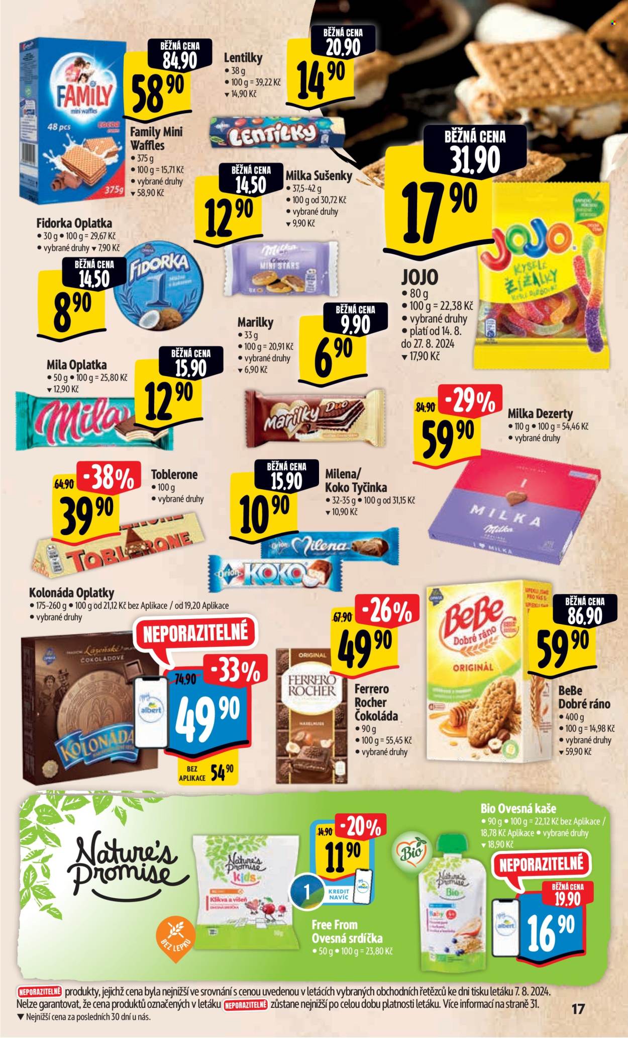 Leták Albert Hypermarket - 14.8.2024 - 20.8.2024. Strana 25