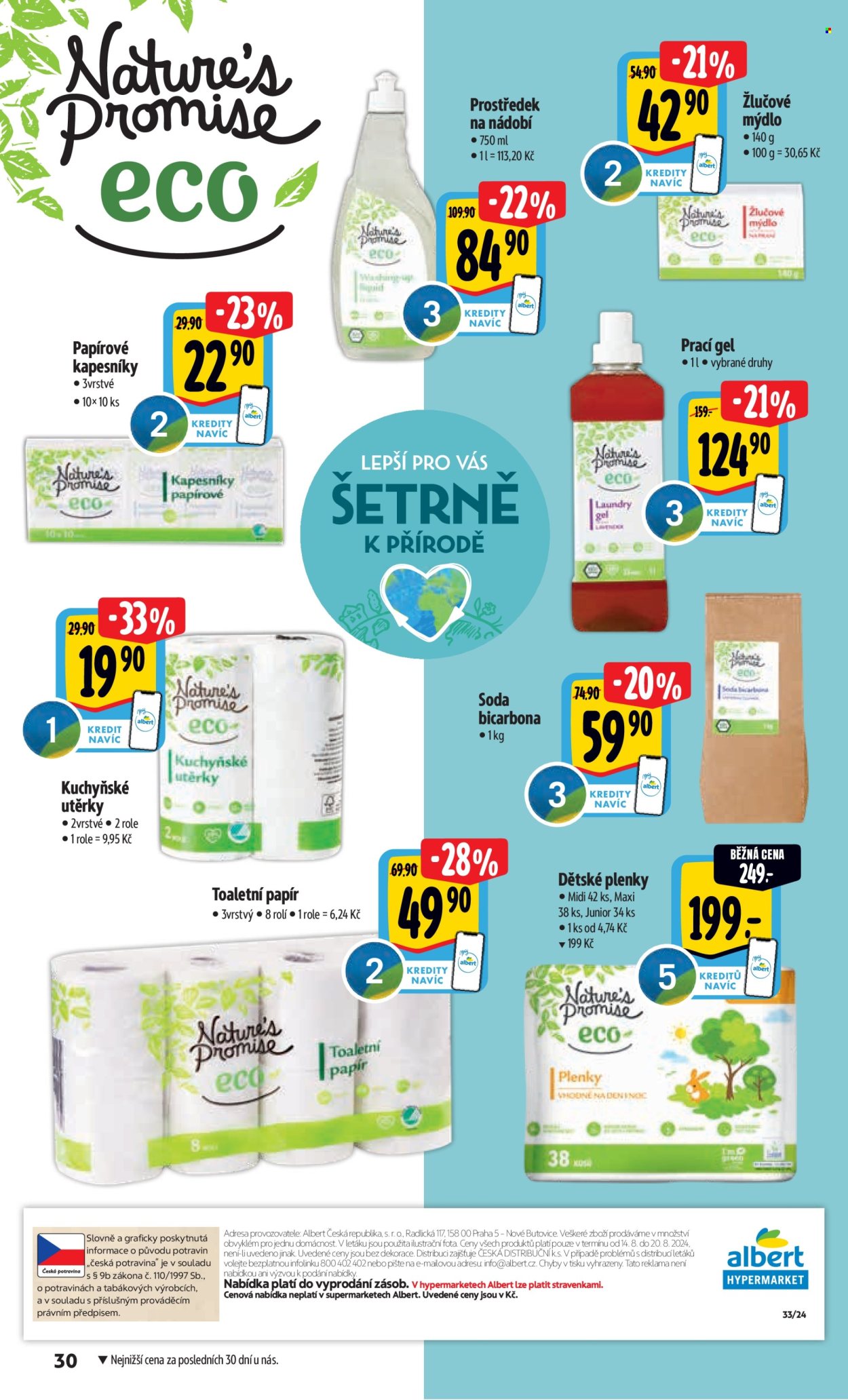 Leták Albert Hypermarket - 14.8.2024 - 20.8.2024. Strana 38