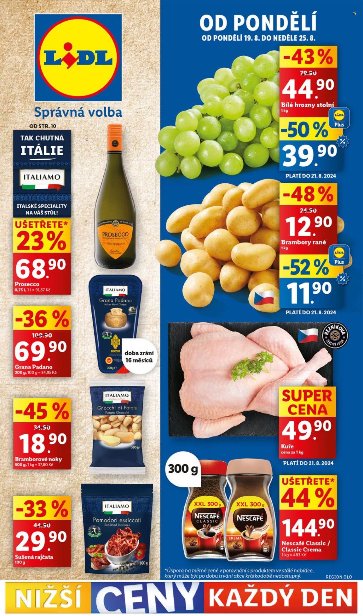 Leták Lidl - 19.8.2024 - 25.8.2024. Strana 1